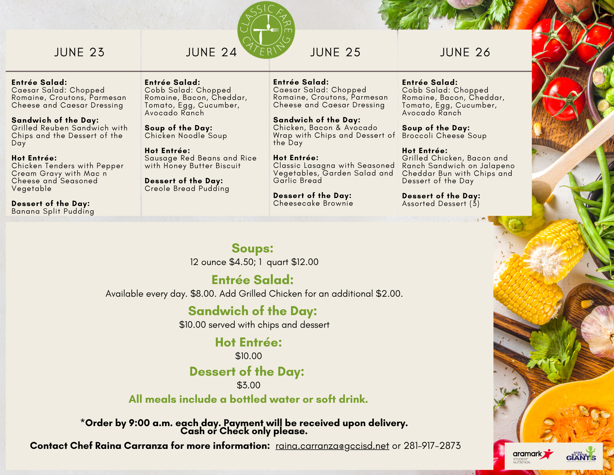 2025 ValentinesDay Menu